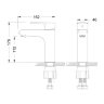 Смеситель для раковины Lemark Point LM0306C Смеситель для раковины Lemark Point LM0306C